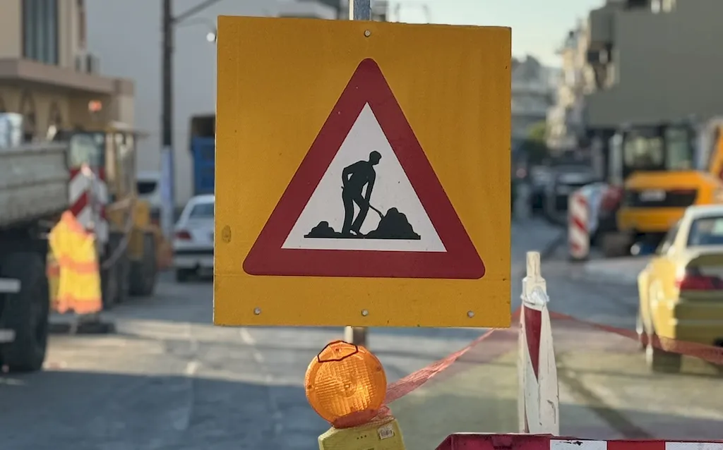 Κυκλοφοριακή αναστάτωση λόγω έργων της ΔΕΥΑΗ στη Θέρισσο