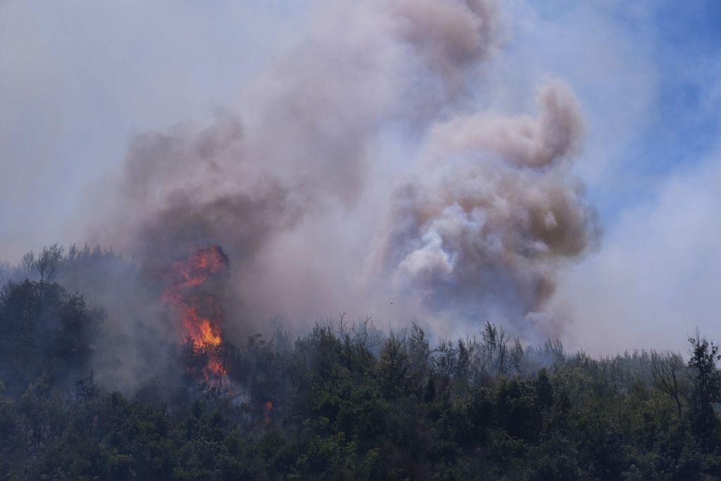 Φωτιά στα Φιλίσια έχει κινητοποιήσει την Πυροσβεστική
