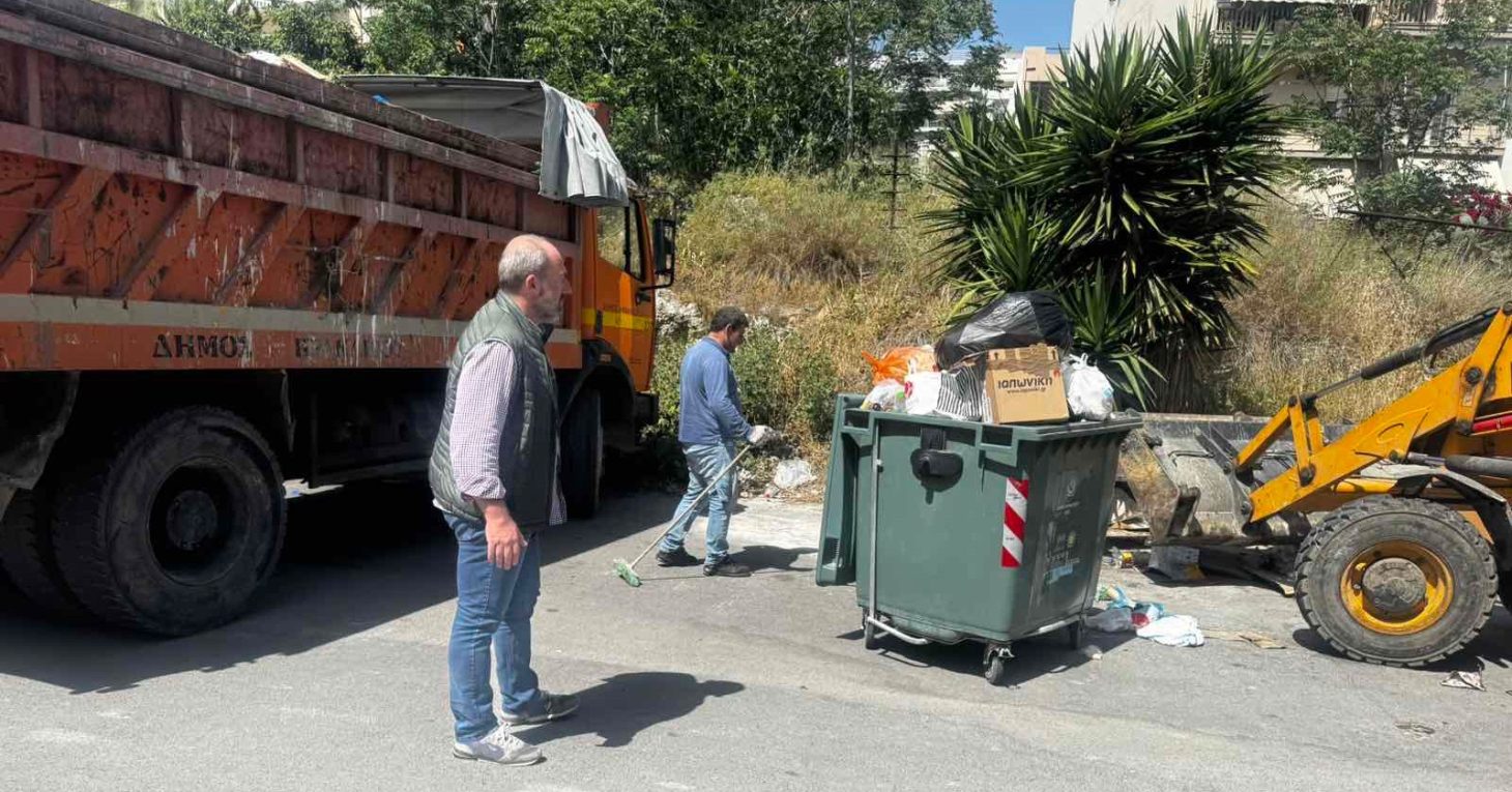 Με έκτακτα μέτρα και αν χρειαστεί ενεργοποίηση του άρθρου 52 με ιδιωτικά μηχανήματα η απομάκρυνση των απορριμμάτων, δηλώνει ο Ν. Γιαλιτάκης