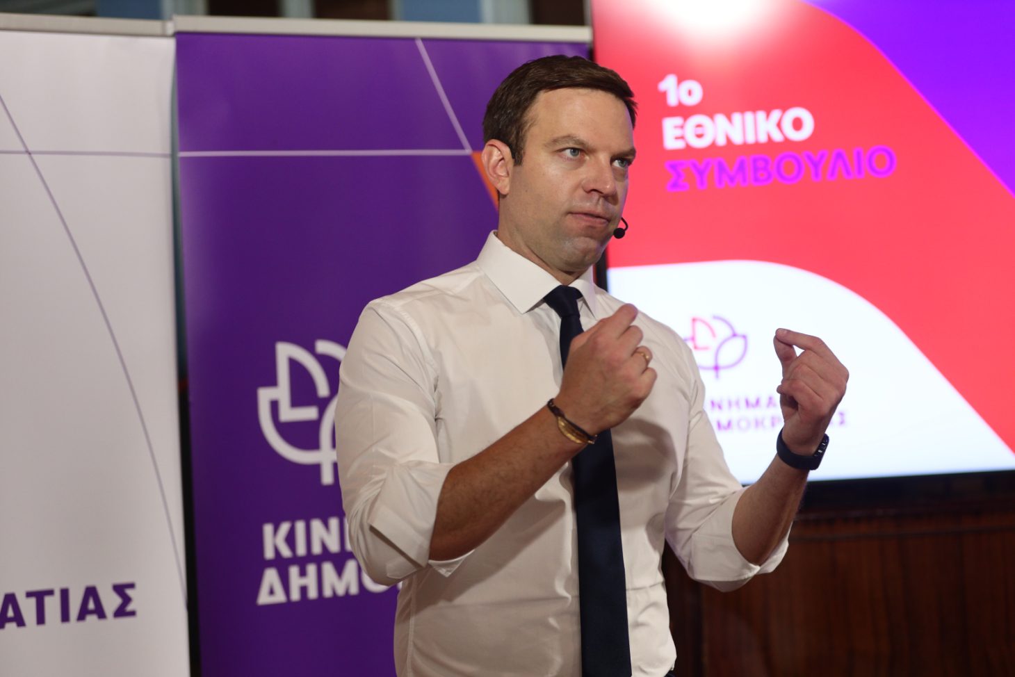 Κασσελάκης: Eκλέχτηκε πρόεδρος του Κινήματος Δημοκρατίας με 96,84%