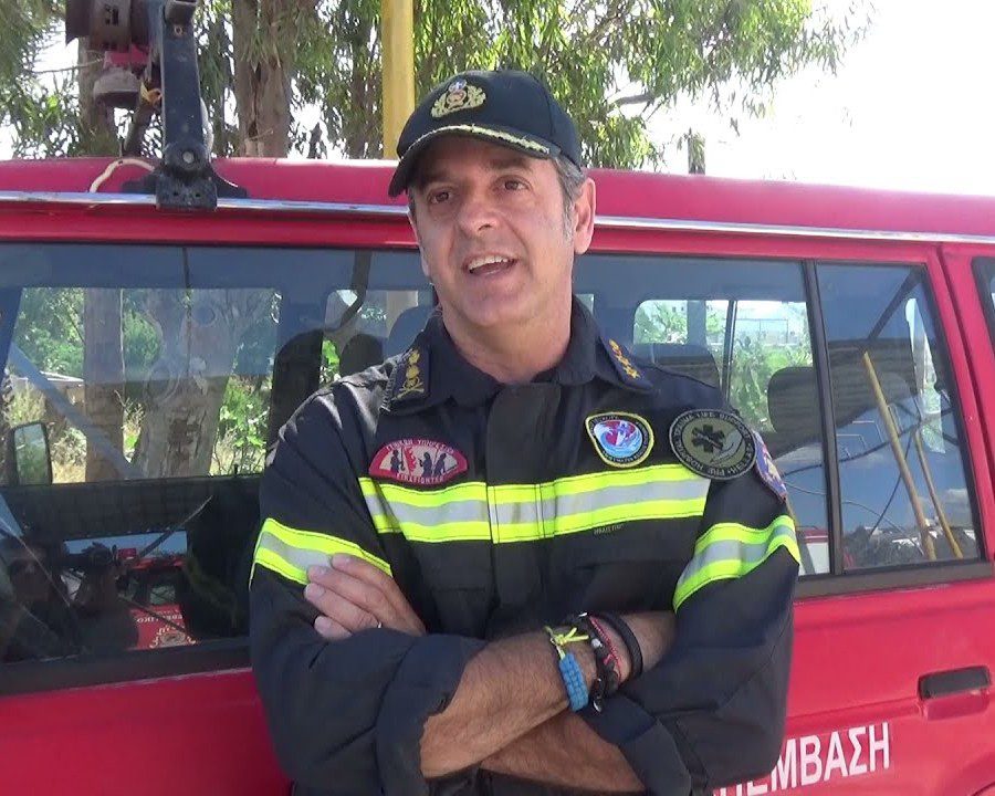 Παύλος Καπετανάκης: «Αν ήμασταν όλοι πιο προσεκτικοί, δεν θα συζητούσαμε τόσο συχνά για πυρκαγιές»