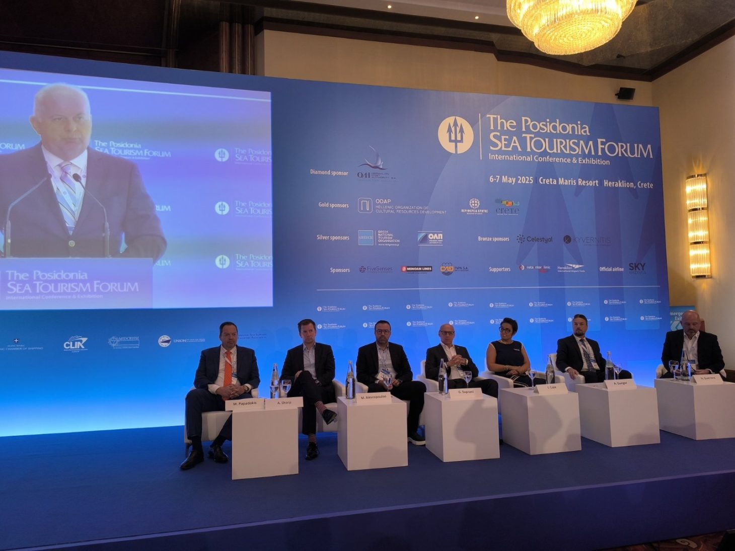 Συνεχίζονται με μεγάλο ενδιαφέρον οι εργασίες του 8ου Posidonia Sea Tourism Forum