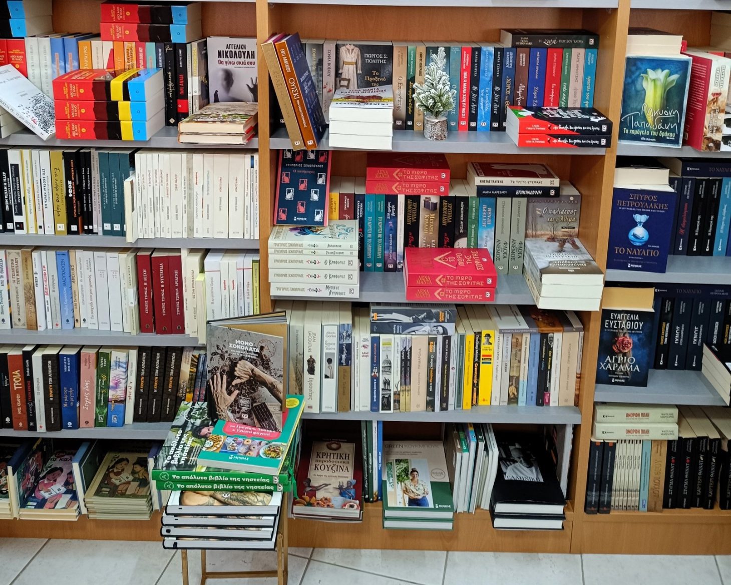 «Εδώ δεν έχουμε πελάτες, έχουμε επισκέπτες», λέει για τα μικρά βιβλιοπωλεία ο Πρόεδρος των Βιβλιοπωλών Ηρακλείου, Ηλίας Γεωργαλής