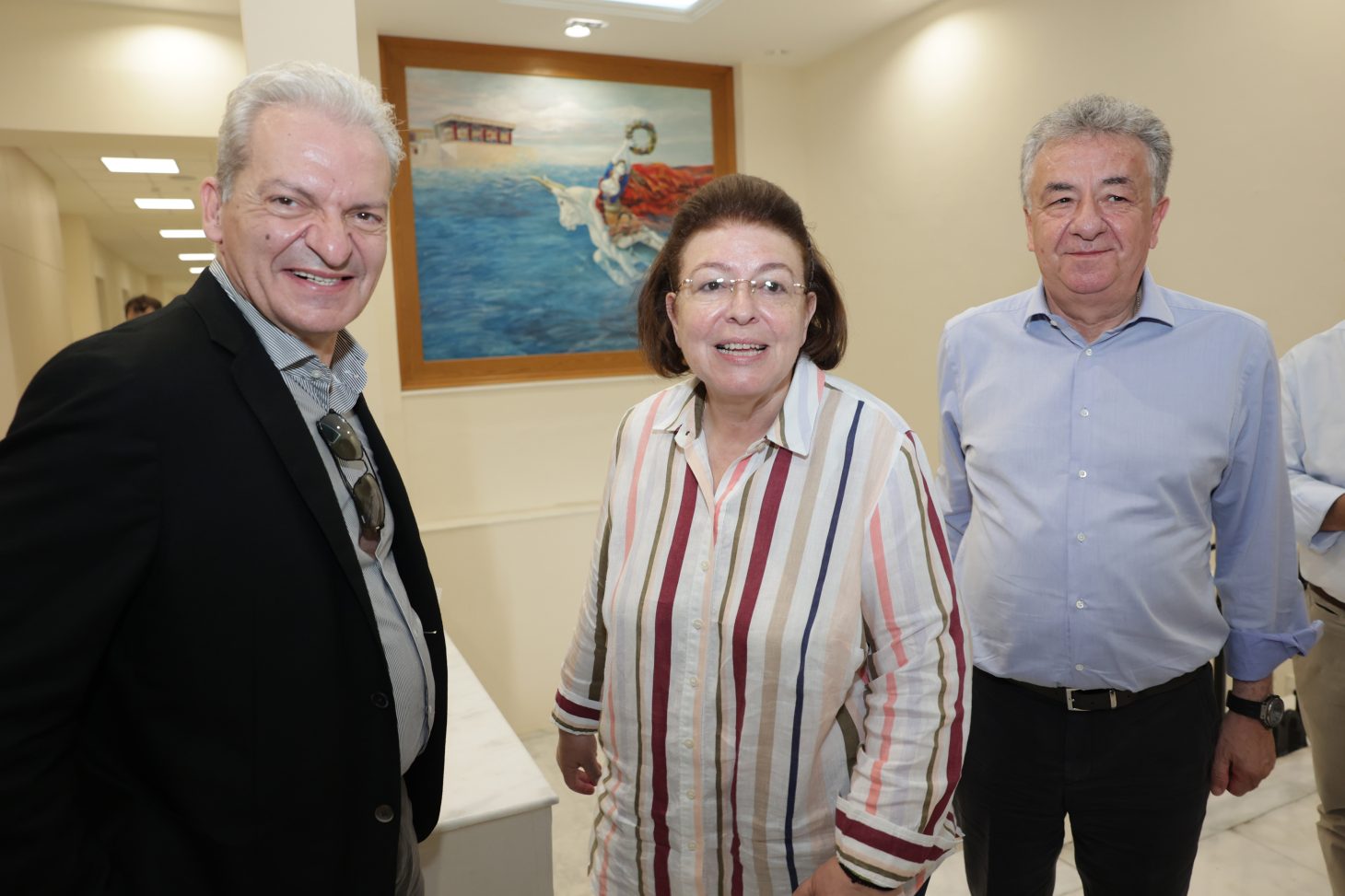 Η Λίνα Μενδώνη στην Κρήτη με «βαλίτσα» γεμάτη πολιτισμό – Σημαντικές ανακοινώσεις για Νεώρια, Κνωσό, Άγιο Μηνά και Οικία Χρονάκη (photos)
