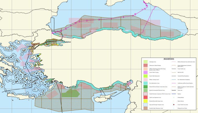 Λ.Τζούμης-Αντιστρατηγος ε.α: ” Η Τουρκία με τον χάρτη της Γαλάζιας Πατρίδας στην UNESCO επαναλαμβάνει ότι και με το Τουρκολιβυκό σύμφωνο, άρα θα το υπερασπιστεί με τα όπλα”