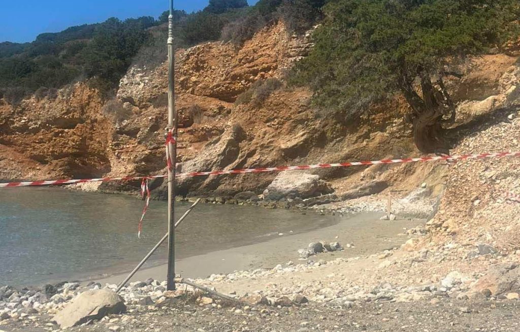 Άγιος Νικόλαος: Νέο εύρημα που παραπέμπει σε πυραυλικό εξάρτημα ξεβράστηκε σε παραλία