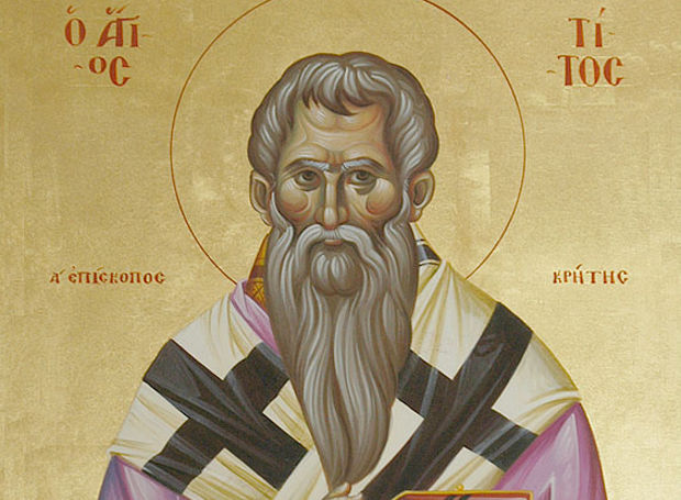 Πλήθος πιστών στην 60ή επέτειο από την επιστροφή της Τίμιας Κάρας του Αγίου Τίτου