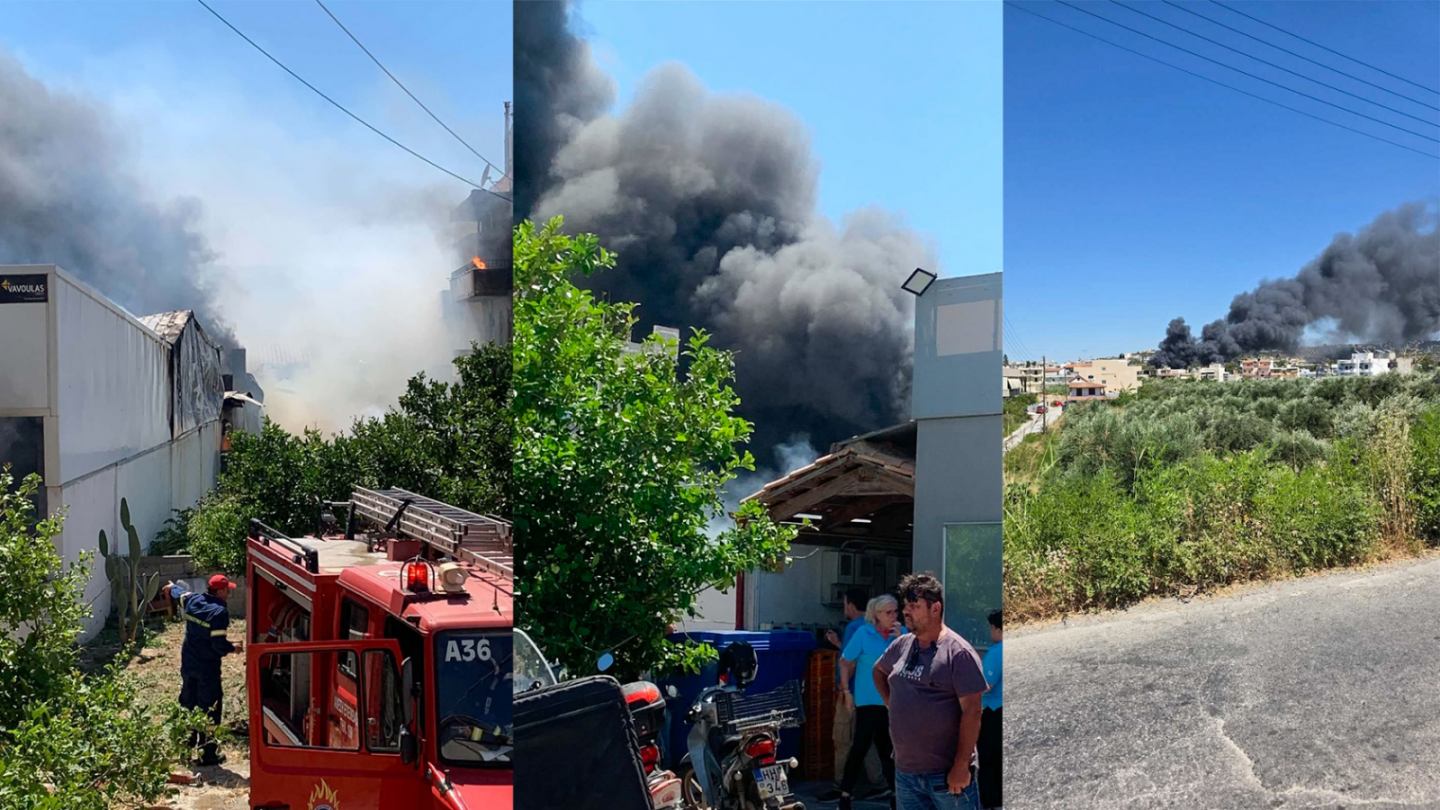 Υπό έλεγχο η μεγάλη φωτιά στον Άη Γιάννη Χωστό – Oι φλόγες έφτασαν σε σπίτια και κατέστρεψαν δύο επιχειρήσεις  – Σηκώθηκε ελικόπτερο – Ήχησε το 112 – Δείτε βίντεο και φωτογραφίες