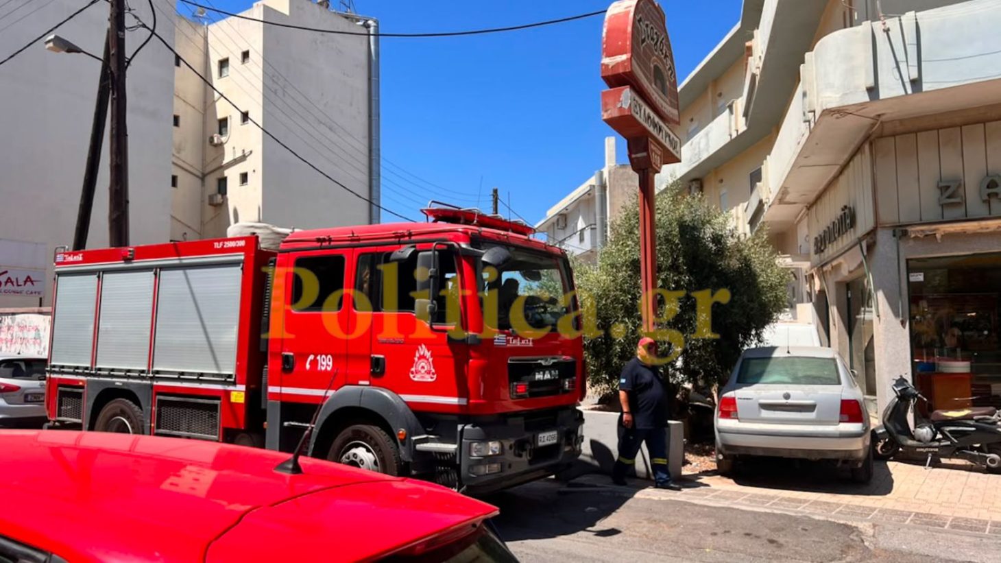 Ηράκλειο: Έκρηξη σε μηχανουργείο αναστάτωσε τη Θερίσσου – Βίντεο και φωτογραφίες