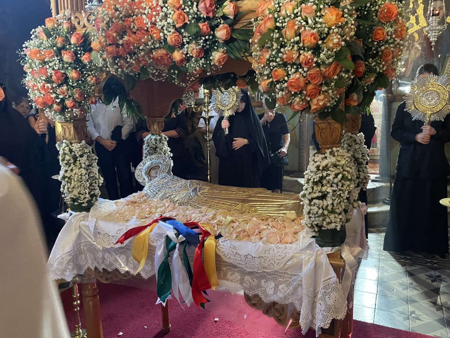 Η εορτή της Κοιμήσεως της Θεοτόκου στην Ι. Μονή Παλιανής και στον Ι. Ναό Παναγίας Καμαριανής