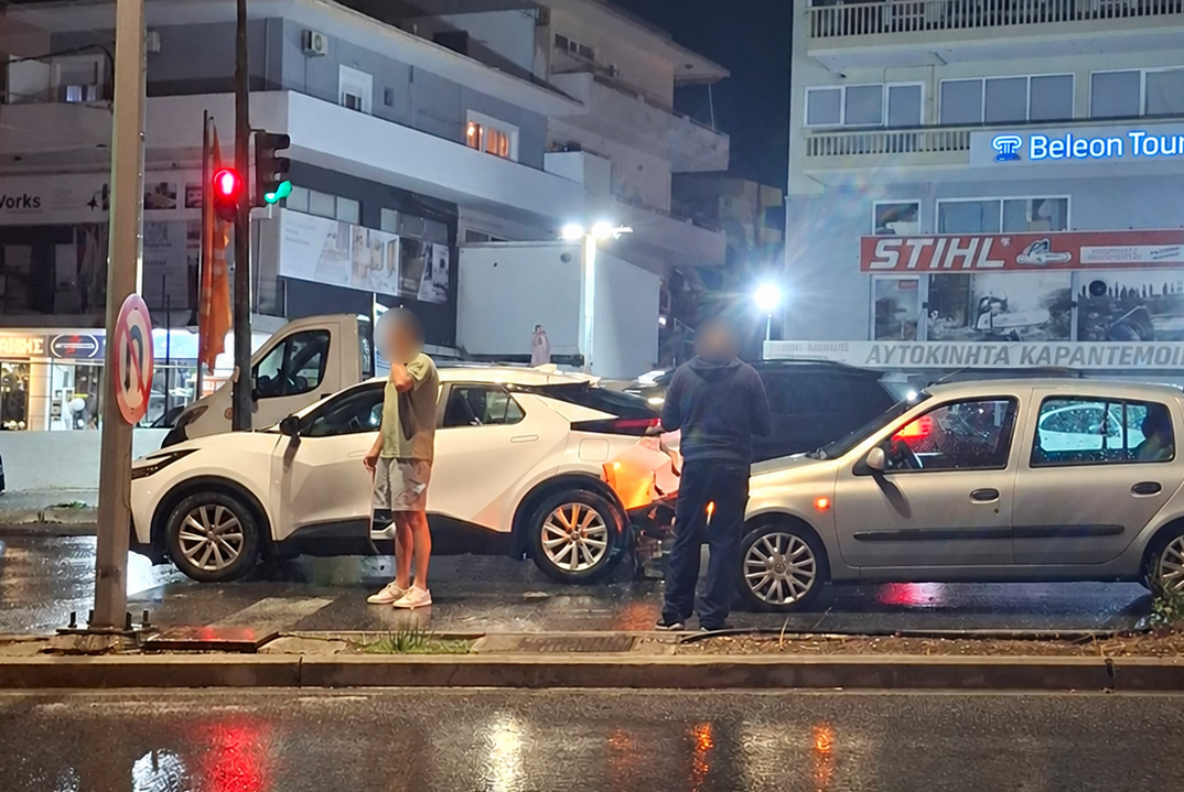 Μπαράζ τροχαίων μόλις ξεκίνησε η βροχόπτωση –  Σε συναγερμό ΕΚΑΒ, Αστυνομία και Πυροσβεστική