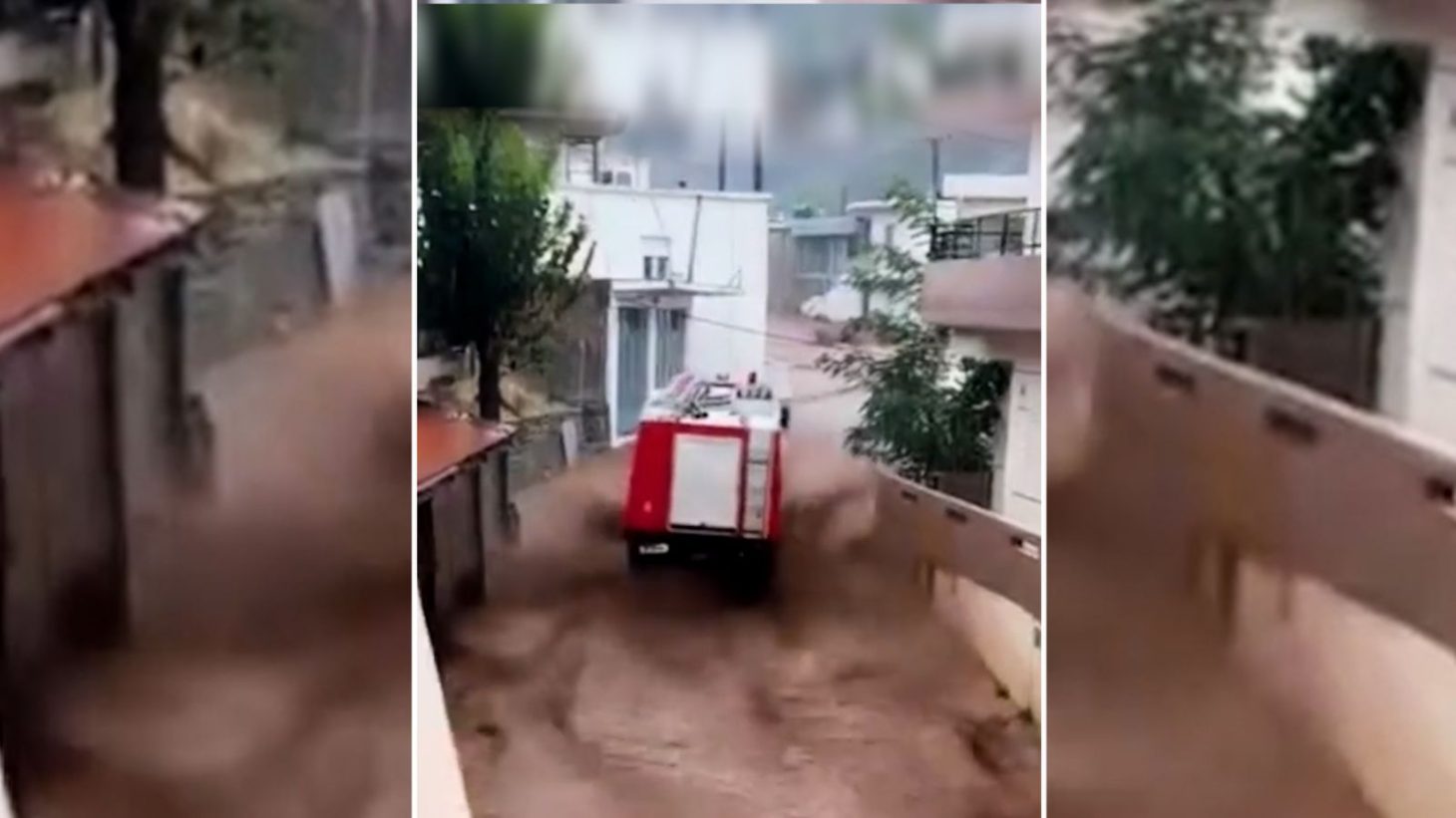 Δραματικές οι στιγμές στον Μυλόποταμο: Η περιοχή “σφυροκοπάται” για δεύτερη ημέρα από τα ακραία καιρικά φαινόμενα – Βίντεο